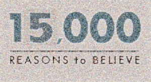 15 000 důvodů věřit